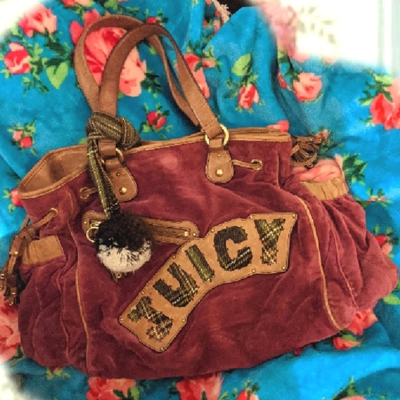 Juicy Couture Handbags - Juicy Couture purple satchel